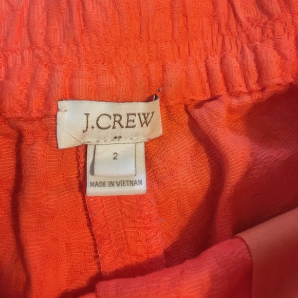 J. Crew orange shorts. - Picture 4 of 4